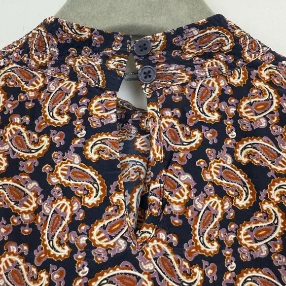 Vanessa Bruno Paolo Paisley Top 🩶 - Picture 11 of 11